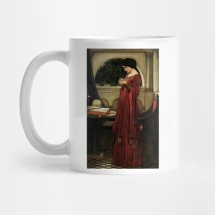 The Crystal Ball by John William Waterhouse Mug